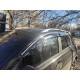 Вітровики з хромом (4 шт., Sunplex Chrome) для Nissan Qashqai 2007-2010 рр