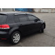 Вітровики з хромом (4 шт., Sunplex Chrome) для Volkswagen Golf 5