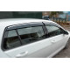 Вітровики з хромом HB (4 шт., Sunplex Chrome) для Volkswagen Golf 7