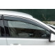 Вітровики з хромом HB (4 шт., Sunplex Chrome) для Volkswagen Golf 7