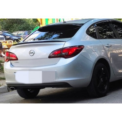Спойлер Sedan LIP (Sunplex, чорний) для Opel Astra J 2010-2024 рр