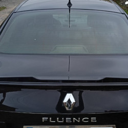 Спойлер LIP (Sunplex, чорний) для Renault Fluence 2009-2016 рр