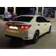 Спойлер LIP (Sunplex, чорний) для Toyota Corolla 2013-2019 рр