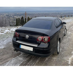 Спойлер LIP (Sunplex, чорний) для Volkswagen Passat B6 2006-2012рр