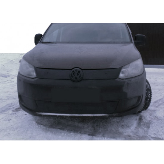 Зимова накладка на решітку (верхня) Матова для Volkswagen Caddy 2010-2015рр