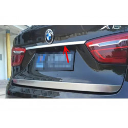 Хром планка над номером для BMW X6 F-16 2014-2019рр
