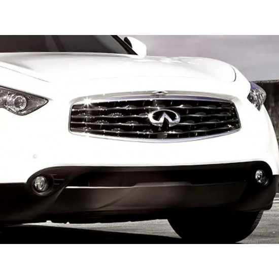 Передня накладка Libao (пластик) для Infiniti QX70 2013-2024 рр