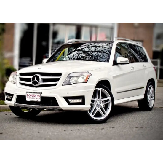 Передні та задні накладки Libao 2008-2012 (нерж) для Mercedes GLK сlass X204