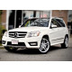 Передні та задні накладки Libao 2008-2012 (нерж) для Mercedes GLK сlass X204