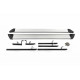 Бокові пороги OEM V2 (2 шт, алюм.) для Nissan X-trail T31 2007-2014рр Бокові пороги OEM V2 (2 шт, алюм.) для Nissan X-trail T31 2007-2014рр