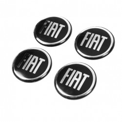 Наклейки на ковпачки 54мм (4шт) для Тюнінг Fiat