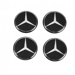 Наклейки на ковпачки 54мм (4шт) для Тюнінг Mercedes