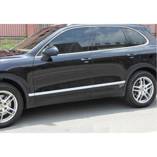 Молдінги дверні Libao (4 шт, пласт) для Porsche Cayenne 2010-2017 рр