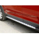 Бокові пороги OEM V2 (2 шт, алюм) для Subaru Outback 2009-2014 рр Бокові пороги OEM V2 (2 шт, алюм) для Subaru Outback 2009-2014 рр