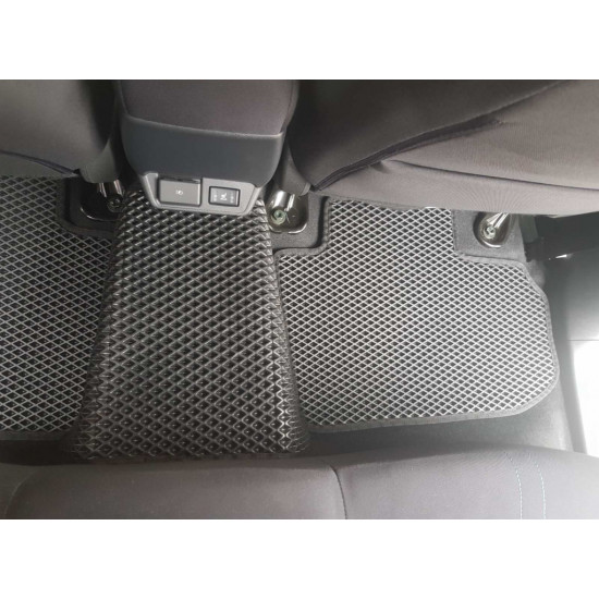 Килимки EVA (чорні) для Nissan Leaf 2017-2024 рр Килимки EVA (чорні) для Nissan Leaf 2017-2024 рр