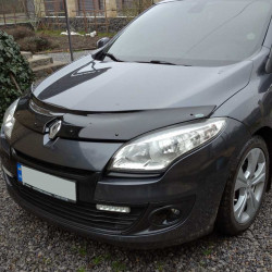 Дефлектор капота 2009-2013 (EuroCap) для Renault Megane III рр