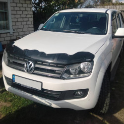 Дефлектор капота (EuroCap Dragon) для Volkswagen Amarok 2010-2022 рр