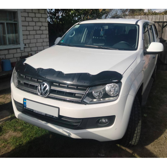 Дефлектор капота (EuroCap Dragon) для Volkswagen Amarok 2010-2022 рр