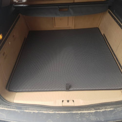 Килимок багажника (EVA, поліуретан, чорний) SW для Opel Vectra C 2002-2008 років