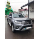 Рейлінги з перемичками (2 шт, Хром) для Toyota Hilux 2015-2024 рр