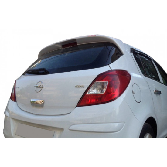 Спойлер 4-дверний (під фарбування) для Opel Corsa D 2007-2014 рр Спойлер 4-дверний (під фарбування) для Opel Corsa D 2007-2014 рр
