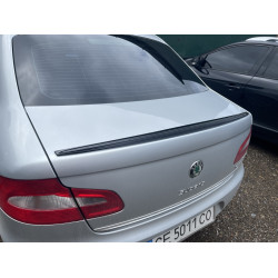 Спойлер LIP (Sunplex, чорний) для Skoda Superb 2009-2015 рр