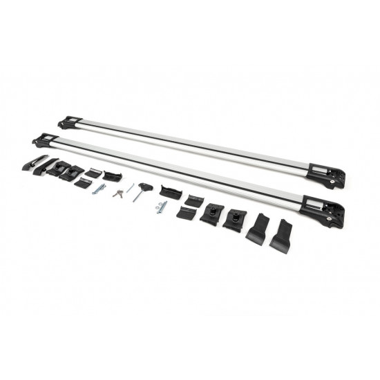 Перемички на звичайні рейлінги WingBar V1 (2 шт) Сірі для Jeep Grand Cherokee WJ 1999-2004рр Перемички на звичайні рейлінги WingBar V1 (2 шт) Сірі для Jeep Grand Cherokee WJ 1999-2004рр