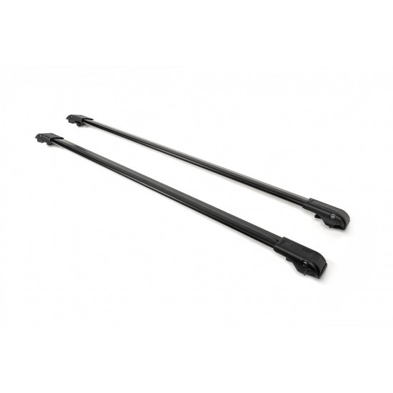 Перемички на звичайні рейлінги WingBar V1 (2 шт) Чорні для Jeep Grand Cherokee WJ 1999-2004рр Перемички на звичайні рейлінги WingBar V1 (2 шт) Чорні для Jeep Grand Cherokee WJ 1999-2004рр