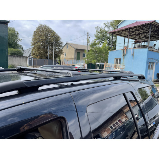 Перемички на звичайні рейлінги WingBar V1 (2 шт) Чорні для Jeep Grand Cherokee WJ 1999-2004рр Перемички на звичайні рейлінги WingBar V1 (2 шт) Чорні для Jeep Grand Cherokee WJ 1999-2004рр
