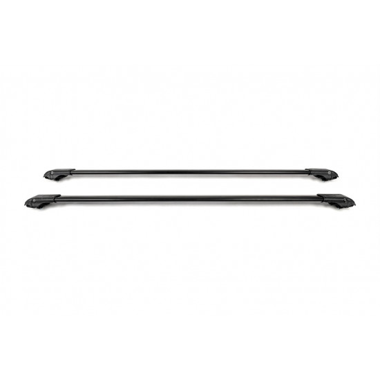Перемички на звичайні рейлінги WingBar V1 (2 шт) Чорні для Jeep Grand Cherokee WJ 1999-2004рр Перемички на звичайні рейлінги WingBar V1 (2 шт) Чорні для Jeep Grand Cherokee WJ 1999-2004рр