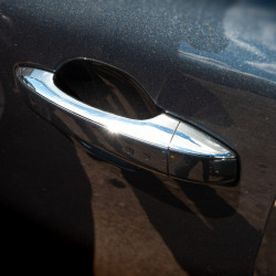 Накладки на ручки Carmos (4 шт, нерж) для Renault Megane IV 2016-2022 рр