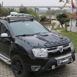 Комплект накладок на капот DRAGON (3 шт) для Dacia Duster 2008-2018 рр