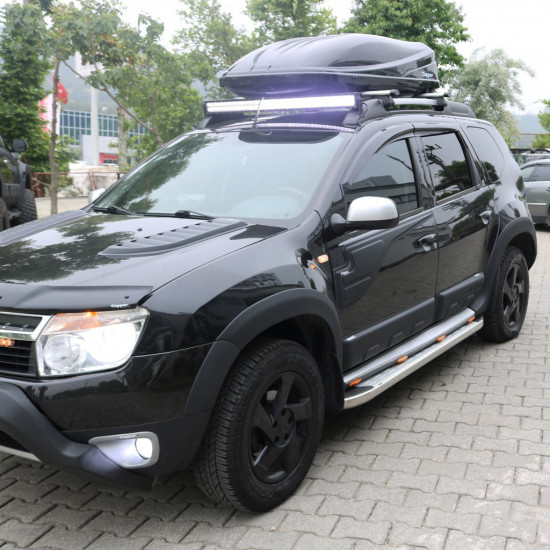 Верхні накладки на двері (2шт) для Renault Duster 2008-2017 рр