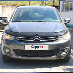 Дефлектор капота (EuroCap) для Citroen C-Elysee 2012-2024 рр