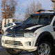 Накладка на капот V1 (ABS) для Mitsubishi L200 2006-2015 рр