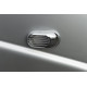 Решітка на повторювач `Овал` (2 шт, ABS) для Chevrolet Trailblazer 2012-2024 рр Решітка на повторювач `Овал` (2 шт, ABS) для Chevrolet Trailblazer 2012-2024 рр