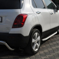 Бокові пороги Fullmond (2 шт., Алюміній) для Chevrolet Trailblazer 2012-2024 рр