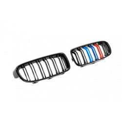 Решітка-ніздрі (2013-2015, 2 шт, M-Look) для BMW 3 серія F-30/31/34 рр