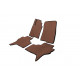 Килимки EVA (цегляні) для Mitsubishi Pajero Wagon III Килимки EVA (цегляні) для Mitsubishi Pajero Wagon III