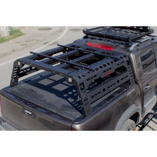 Роллбар Dakar Чорний Bed Rack для Toyota Hilux 1997-2005 рр