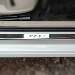 Накладки на пороги OmsaLine V2 (4 шт, нерж) для Volkswagen Golf 7