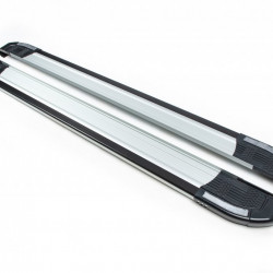 Бокові пороги Rainbow (2 шт., Алюміній) для Fiat Panda 2011-2024
