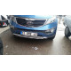 Передня накладка B06 (пластик) для Kia Sportage 2010-2015 рр