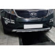 Передня накладка B06 (пластик) для Kia Sportage 2010-2015 рр