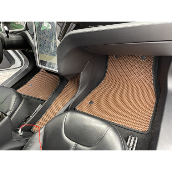 Килимки EVA (цегляні) для Tesla Model S Килимки EVA (цегляні) для Tesla Model S