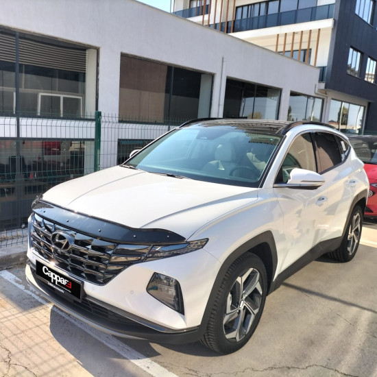 Дефлектор капота (EuroCap) для Hyundai Tucson NX4 2021-2024 рр