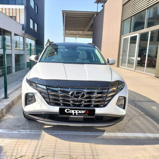 Дефлектор капота (EuroCap) для Hyundai Tucson NX4 2021-2024 рр