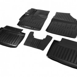 Килимки Stingray 3D для Yaris Cross (5 шт, поліуретан) для Toyota Yaris/Yaris Cross 2020-2024 рр