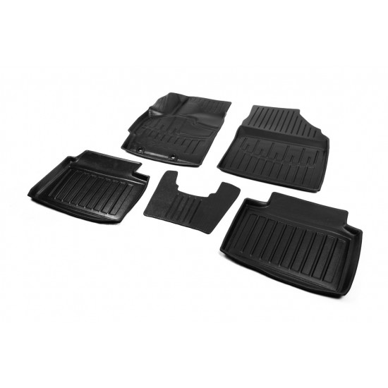 Килимки Stingray 3D для Yaris Cross (5 шт, поліуретан) для Toyota Yaris/Yaris Cross 2020-2024 рр Килимки Stingray 3D для Yaris Cross (5 шт, поліуретан) для Toyota Yaris/Yaris Cross 2020-2024 рр