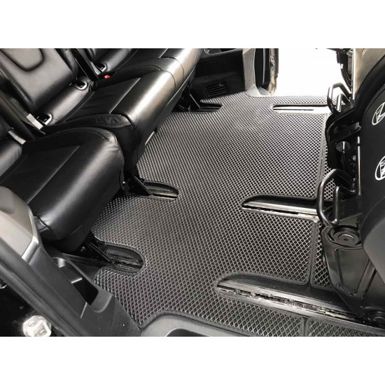 Килимки EVA V-class, ExtraLong 2 бокових (повний салон) чорні для Mercedes Vito / V-class W447 2014-2024 рр Килимки EVA V-class, ExtraLong 2 бокових (повний салон) чорні для Mercedes Vito / V-class W447 2014-2024 рр